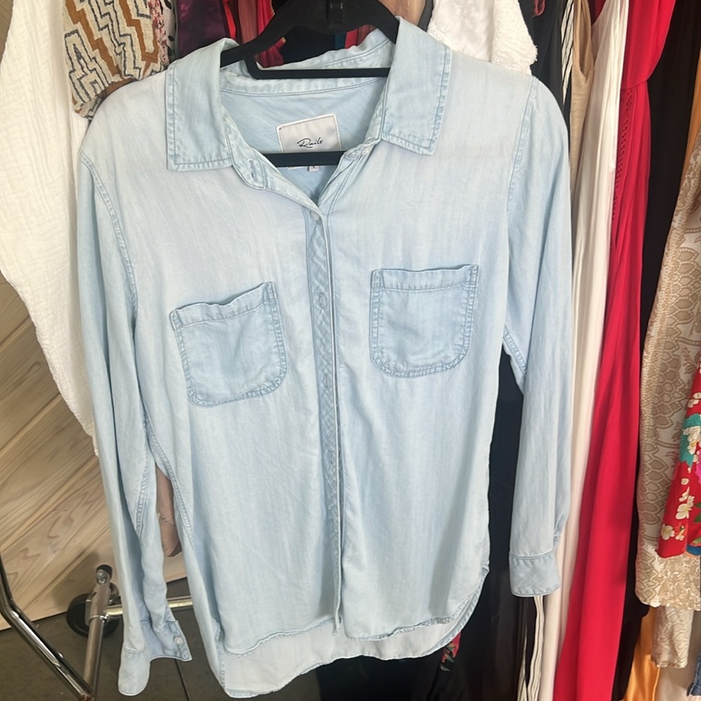 Rails Chambray Top - image 2